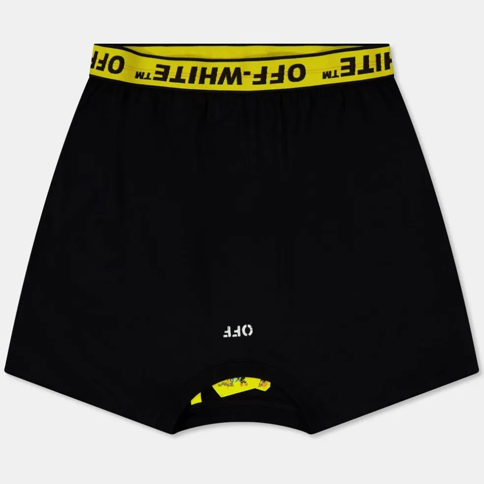 Off White Off Crop Logo Tee in Multi