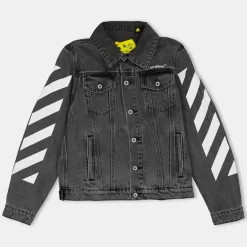 Off White Off Denim Jacket in Multi