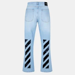 Off White Off Diag Relax Jean Sn52 in Blue
