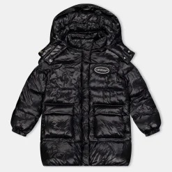 Off White Off Long Puffer in Black