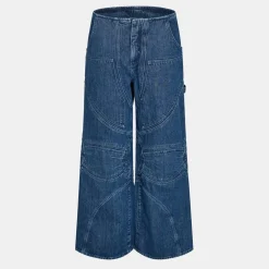 Off White Off Low Waist Jean in Blue