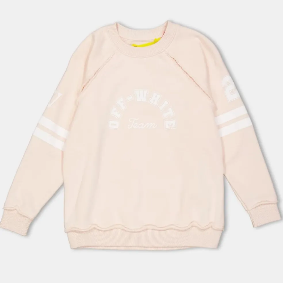 Off White Off Raglan Crewneck in Multi