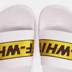 Off White Off Tape Slide in Multi