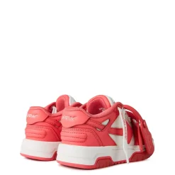 Off White Out Of Office Leather Trainers Juniors in White