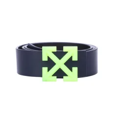 Off White Rev Arrow Fluo Belt in black blue