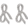 Olivia Burton Sterling Silver Earrings in Grey