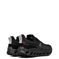 On Mens Cloudsurfer Trail Waterproof Running Shoes in Black