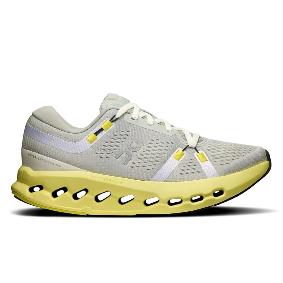 On Womens Cloudsurfer 2 Running Shoes in Grey