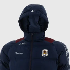 ONeills Galway Dynamo Hooded Padded Jacket Junior in Blue