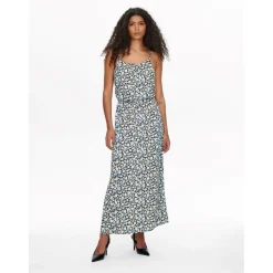 Only Printed Maxi Dress. in Blue