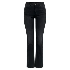 Only Wide Leg Regular Fit Jean in Black