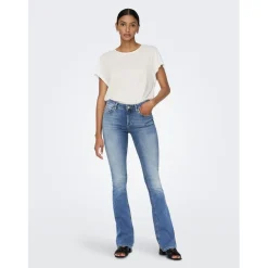 Only Wide Leg Regular Fit Jean in Blue