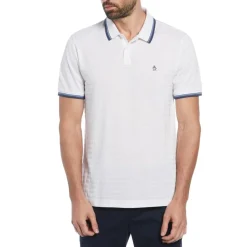 Original Penguin Regular Fit Short Sleeve Shirt in White