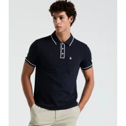 Original Penguin Regular Fit Erl Shirt in Blue