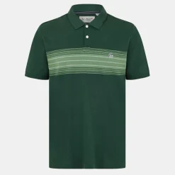 Original Penguin Striped Regular Fit Shirt in Green