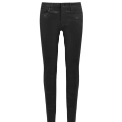 Paige Womens Hoxton Ankle Skinny Jeans in Black