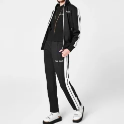 Palm Angels Classic Track Pants in Black