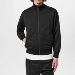 Palm Angels Curve Track Jacket in Black