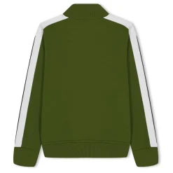 Palm Angels Palm Logo Track Regular Fit Jacket in Green