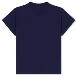 Palm Angels Palm Smiley Bear Crew Neck T-Shirt in Blue