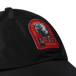 Parajumpers Para Logo Patch Junior Cap in Black