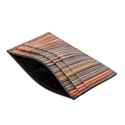 Paul Smith Logo Card Holder in Black