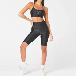 PE Nation Dynamic Cycling Shorts in Black