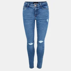 Pieces Jeans Fem Wov in Blue