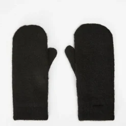 Pieces Mittens Fem K in Black