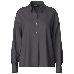 Pieces Shirt With in Grey