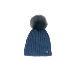 Pikeur Womens Bobble Hat in Blue
