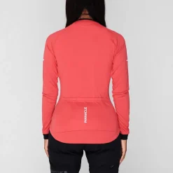 Pinnacle Long Sleeve Cycling Jersey Ladies in Pink