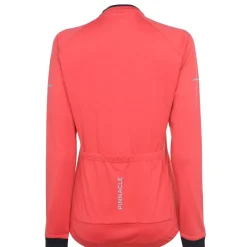 Pinnacle Long Sleeve Cycling Jersey Ladies in Pink