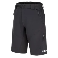 Pinnacle Mens Baggy Shorts in Black