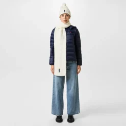 Polo Ralph Lauren Bear Scarf in White