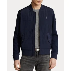 Polo Ralph Lauren Dknt Bomber Regular Fit Jacket in Blue