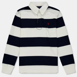 Polo Ralph Lauren Ls Rugby Shirt in White