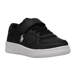 Polo Ralph Lauren Master Court Trainers in Black