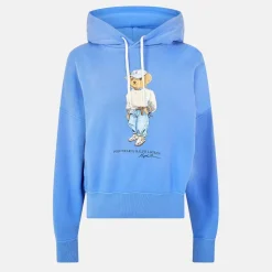 Polo Ralph Lauren Polo Bear Large Genie Relaxed Fit Sweatshirt in Blue