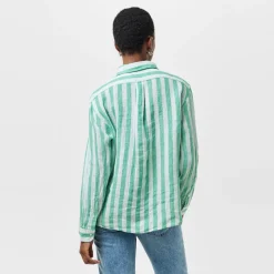 Polo Ralph Lauren Polo Crop Shirt in Green