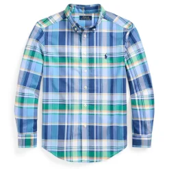 Polo Ralph Lauren Poplin Shirt in Blue