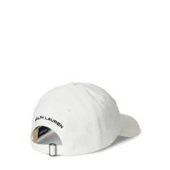 Polo Sport by Ralph Lauren Twill Baseball Cap in Cream
