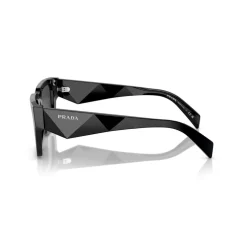 Prada Square Symbole Sunglasses in Black