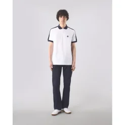 Pretty Green Denton Regular Fit Short Sleeve Shirt in White