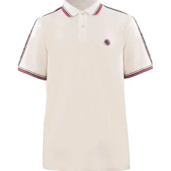 Pretty Green Eclip Tape Regular Fit Short Sleeve Shirt in White