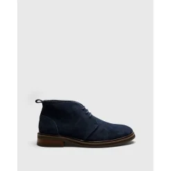 Pretty Green Handley Chukka Boot in Blue