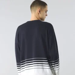 Pretty Green Knit Jumper in Blue