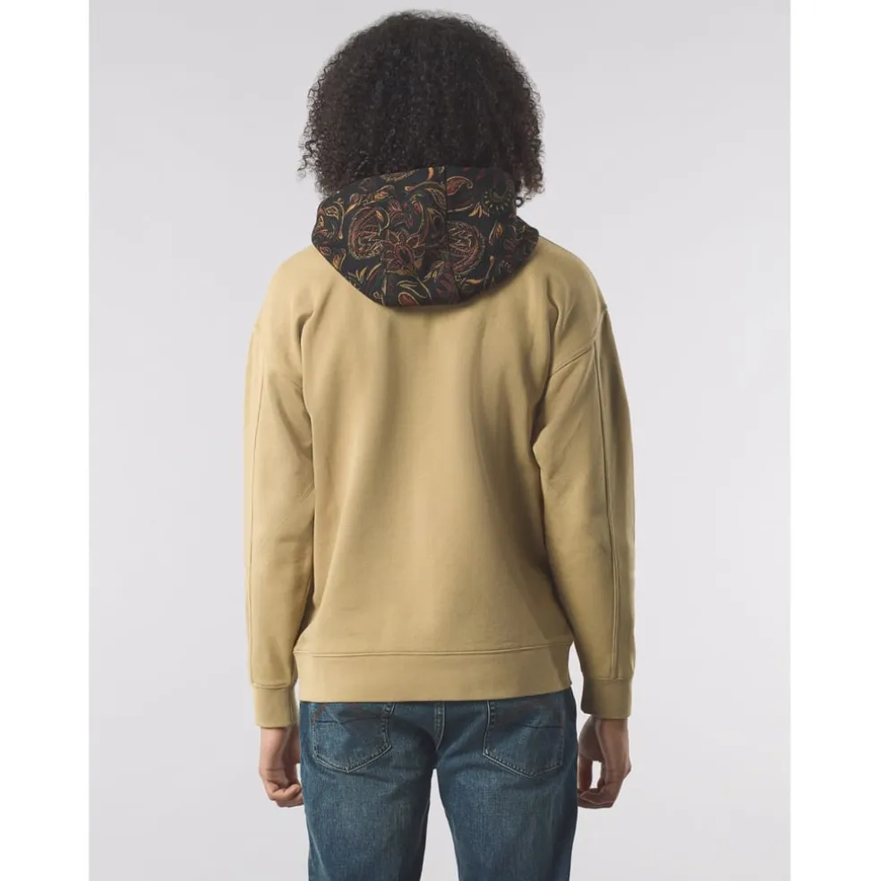Pretty Green Parthian Hoody in Beige