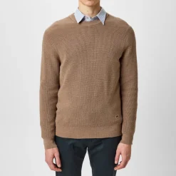 PS Paul Smith Crew Neck Regular Fit Sweater in Beige