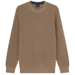 PS Paul Smith Crew Neck Regular Fit Sweater in Beige